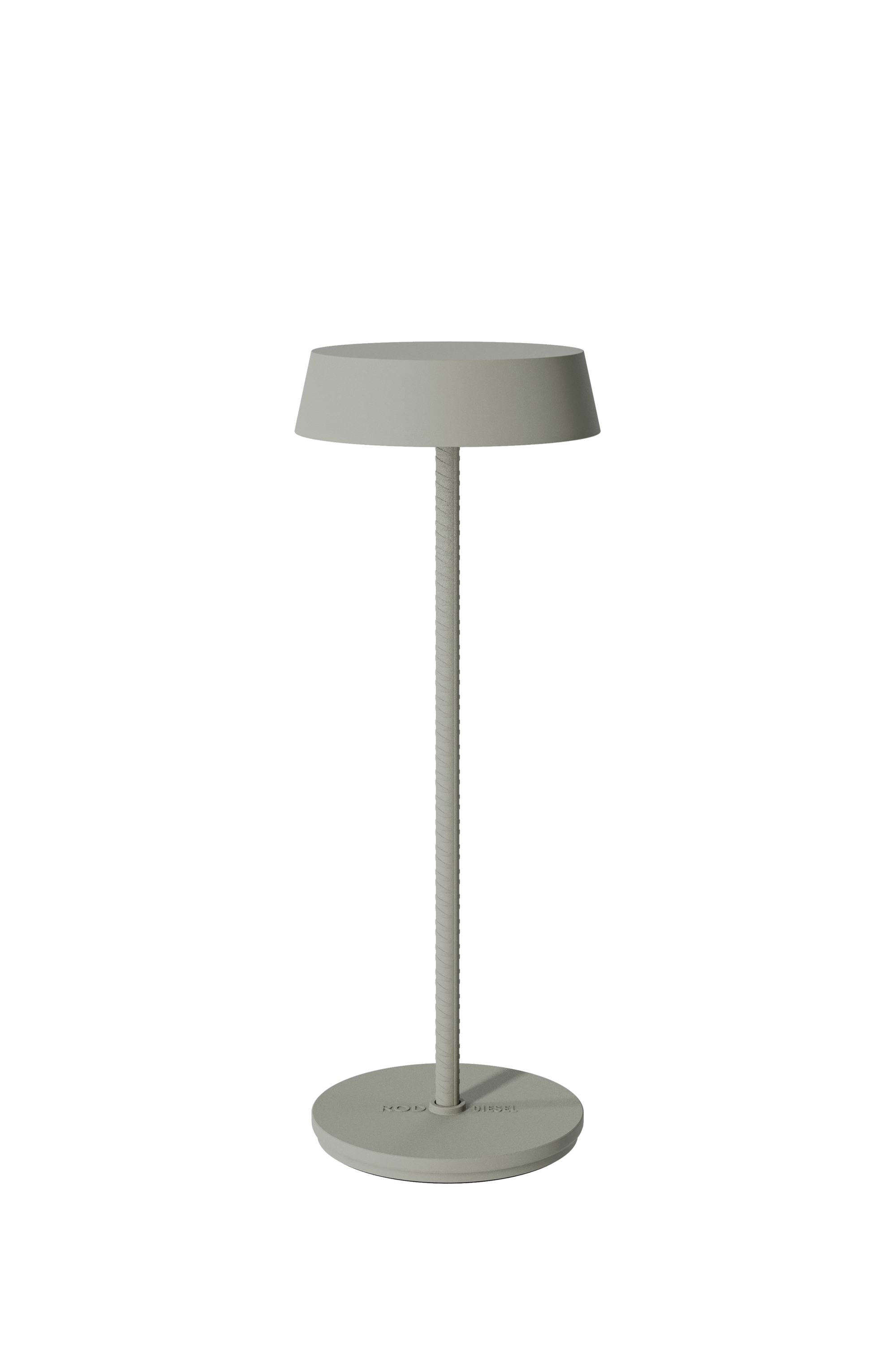 51181 9230 ROD CORDLESS TABLE LAMP MOSS, Grigio