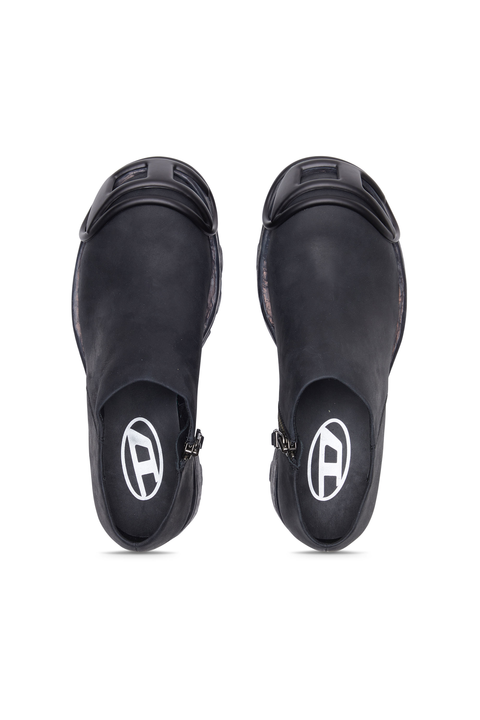 Diesel - D-HAMMER AB D, D-Hammer Ab D Boots - Stivaletti bassi con punta oval D Uomo in Nero - 4