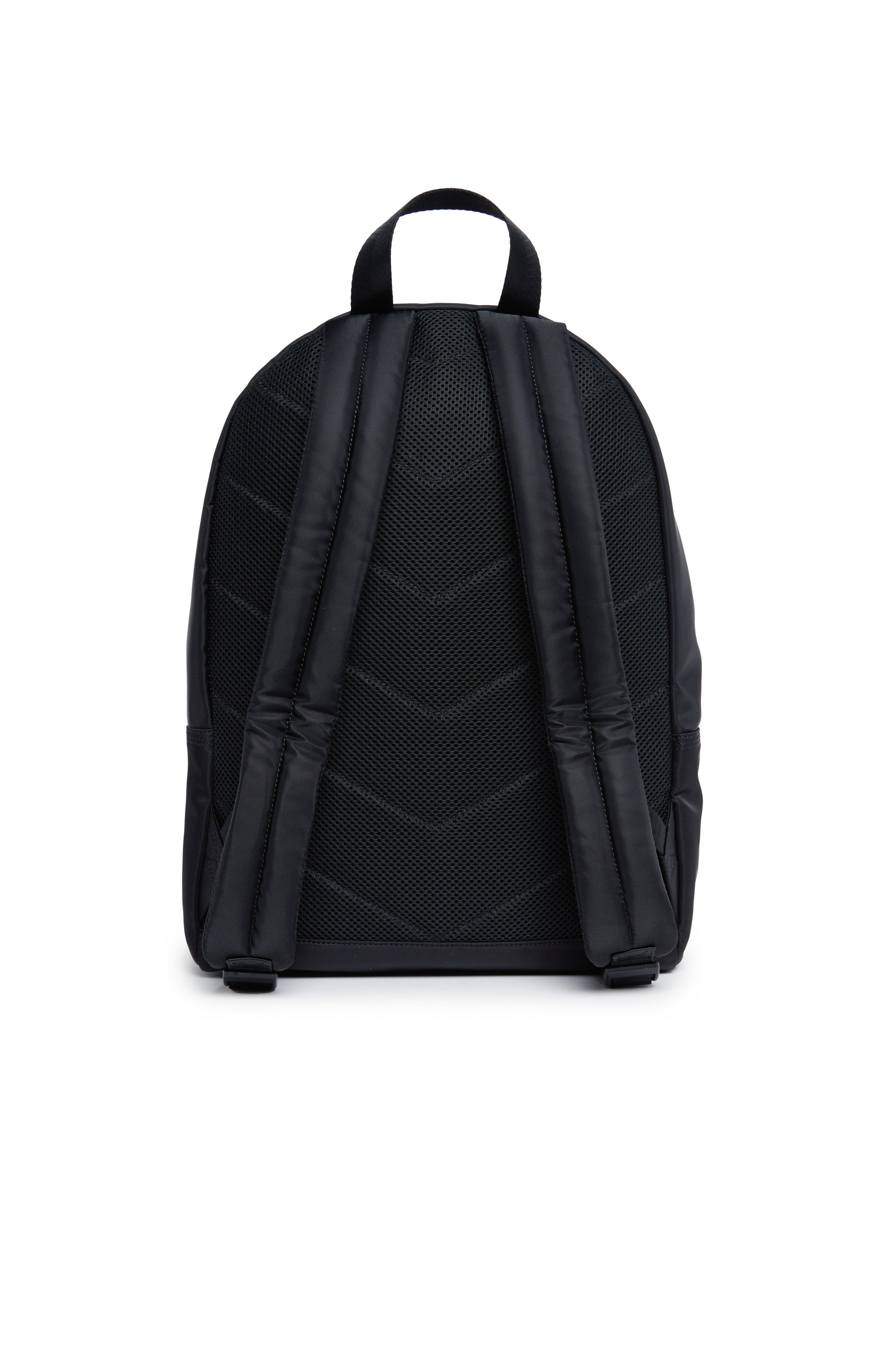 Diesel - WOVAL, Sac à dos en nylon avec Oval D embossé Mixte in Noir - 2