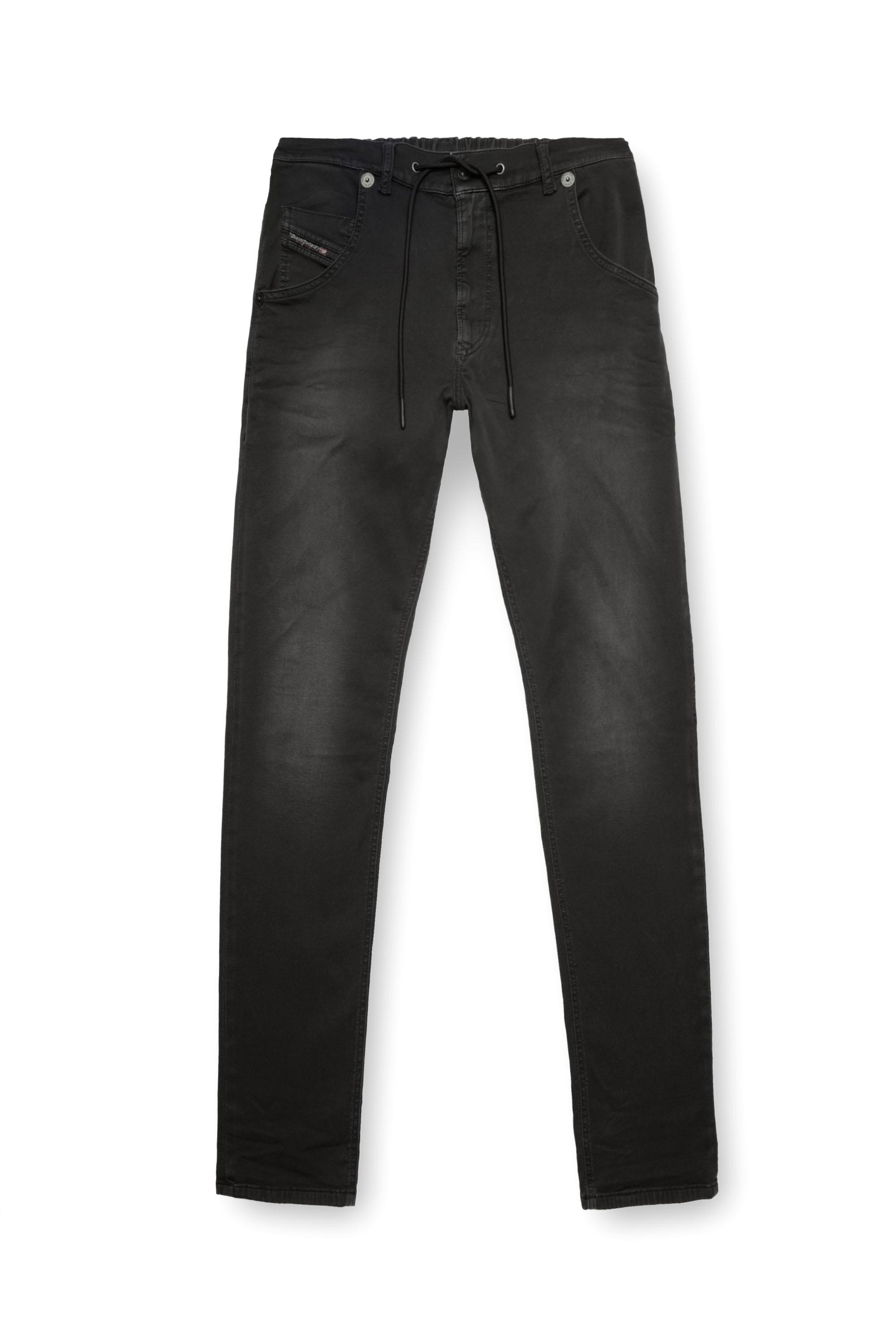 Diesel - Herren Regular 2030 D-Krooley Joggjeans® 0670M, Schwarz/Dunkelgrau - 3