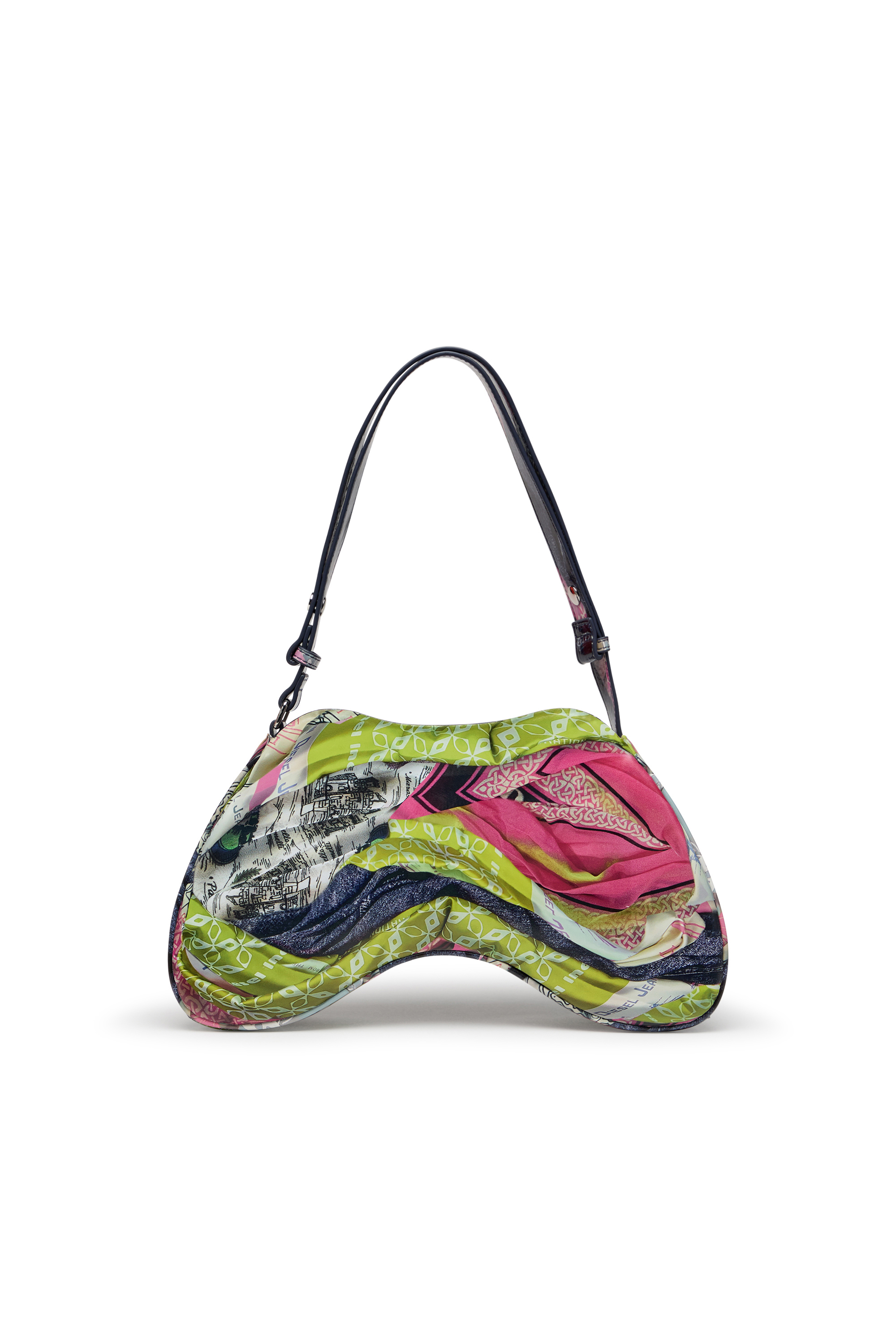 Diesel - PLAY SHOULDER, Play-Sac à bandoulière brillant Femme in Polychrome - 3