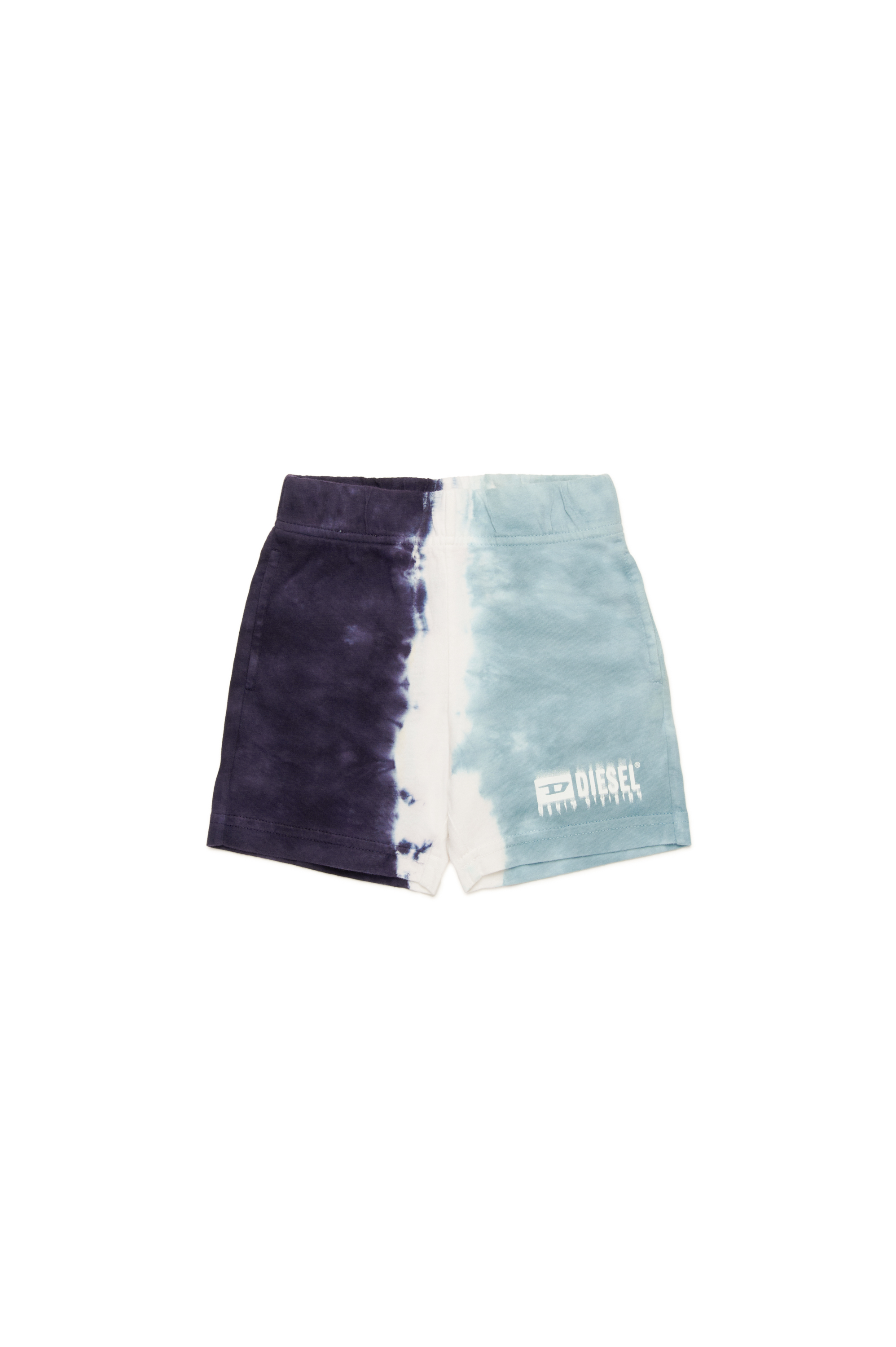 Diesel - PKITEB, Shorts sportivi tinti a immersione con logo dégradé Uomo in Blu - 1