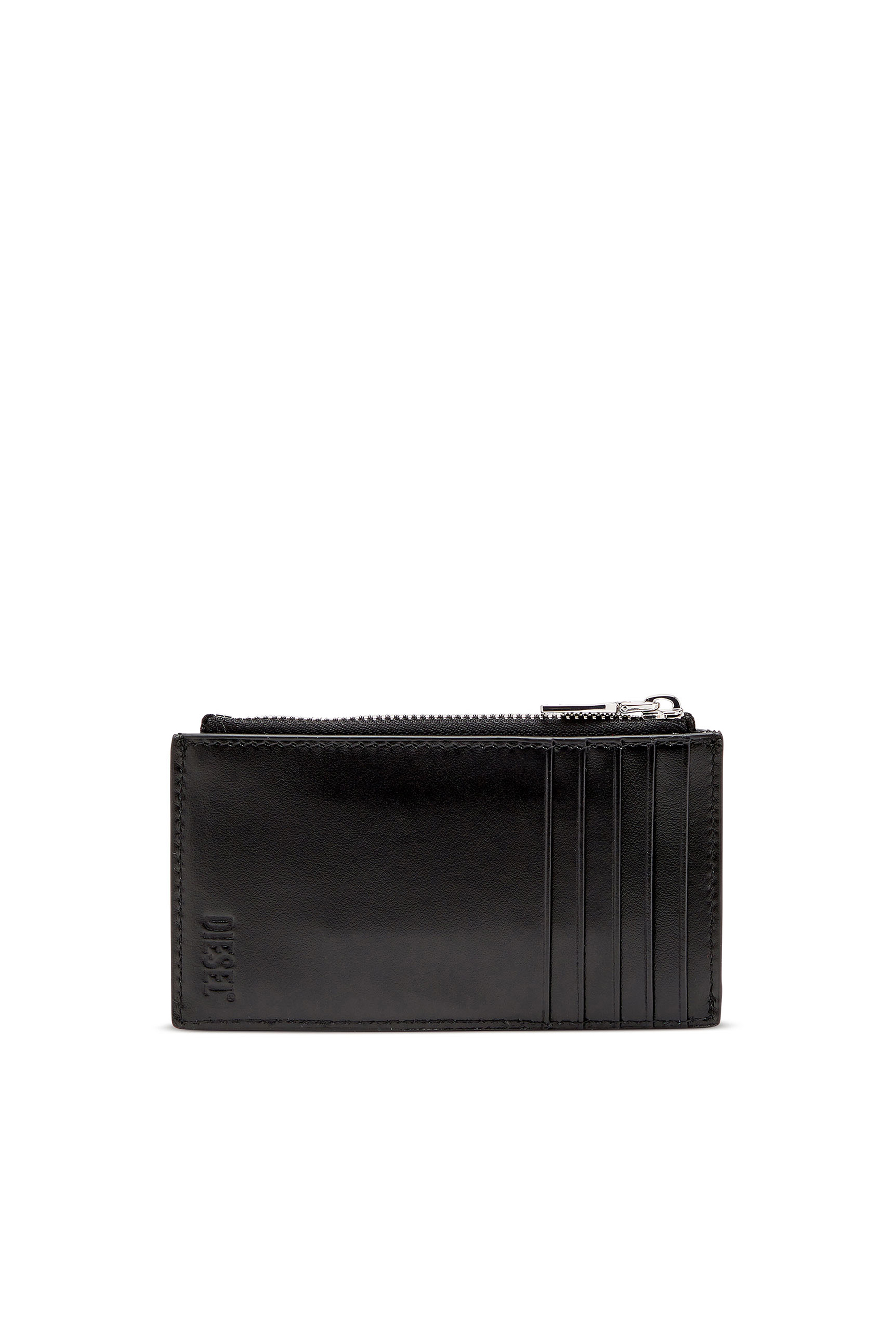Diesel - PLAY CARD HOLDER III, Porta carte effetto lucido Donna in Nero - 2